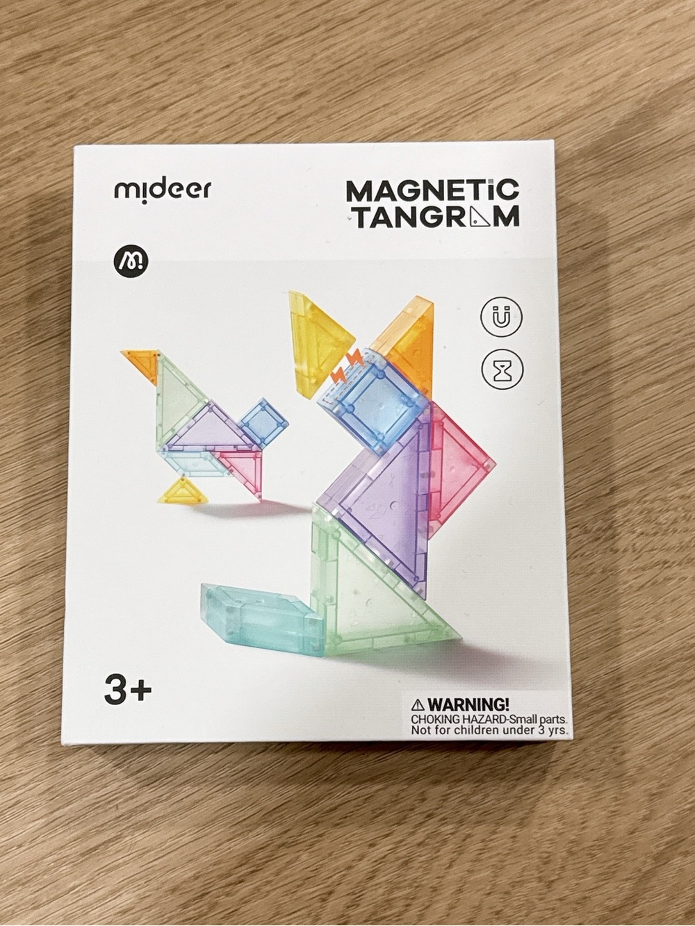 Magnetic Tangram Building Set - Multi-Color
